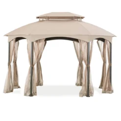 Manhattan Gazebo Replacement Riplock Canopy -Garden Oasis 810549196 71