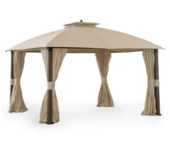 Eagle Brooke/Ashford/Asheville Beige Replacement Canopy -Garden Oasis 810549210 7