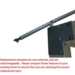 Eagle Brooke/Ashford Gazebo Replacement Riplock Canopy -Garden Oasis 810549211 41