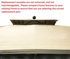 Pinehurst Gazebo Replacement Riplock Canopy -Garden Oasis 810549213 4