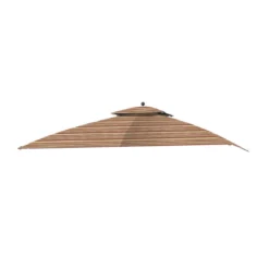 Pinehurst Gazebo Canyon Stripe Replacement Canopy -Garden Oasis 810549219 11