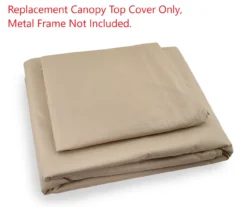 Shadow Creek Gazebo Beige Replacement Canopy -Garden Oasis 810549221 21