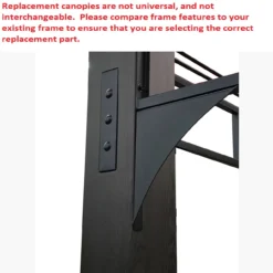 Shadow Creek Gazebo Replacement Riplock Canopy -Garden Oasis 810549230 31