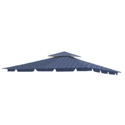 Monterey Gazebo Midnight Blue Trellis Replacement Canopy -Garden Oasis 810549249 31