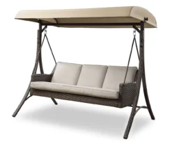 Augusta Swing Beige Replacement Canopy -Garden Oasis 810549255 7