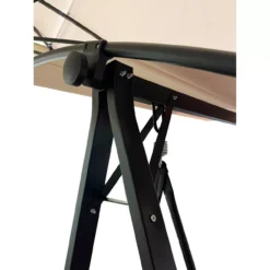 Gray 3-Person Sling Swing Replacement Canopy -Garden Oasis 810549259 41