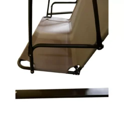 Gray 3-Person Sling Swing Replacement Canopy -Garden Oasis 810549259 51