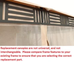 Westbrook Gazebo Replacement Riplock Canopy -Garden Oasis 810549278 4