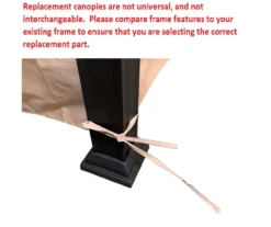 Westbrook Gazebo Replacement Riplock Canopy -Garden Oasis 810549278 5