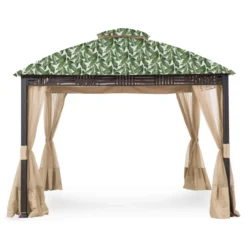 Westbrook Gazebo Palm Leaves Replacement Canopy -Garden Oasis 810549283 61