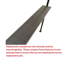 Westbrook Grill Gazebo Beige Replacement Canopy -Garden Oasis 810549286 51