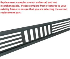 Westbrook Grill Gazebo Beige Replacement Canopy -Garden Oasis 810549286 61