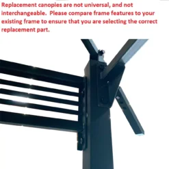 Westbrook Grill Gazebo Beige Replacement Riplock Canopy -Garden Oasis 810549287 41