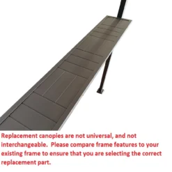 Westbrook Grill Gazebo Beige Replacement Riplock Canopy -Garden Oasis 810549287 51