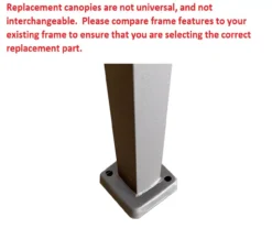 Westbrook Grill Gazebo Beige Replacement Riplock Canopy -Garden Oasis 810549287 7