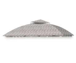 South Hampton Gazebo Beige Damask Replacement Canopy