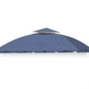South Hampton Gazebo Midnight Blue Trellis Replacement Canopy -Garden Oasis 810549298 1
