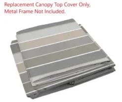 South Hampton Gazebo Stone Stripe Replacement Canopy -Garden Oasis 810549301 2