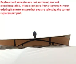 Riviera Sonoma Gazebo Beige Replacement Riplock Canopy -Garden Oasis 810549307 4