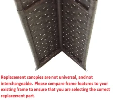 Riviera Sonoma Gazebo Replacement Riplock Canopy -Garden Oasis 810549312 7