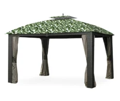 Riviera Sonoma Gazebo Palm Leaves Replacement Canopy -Garden Oasis 810549317 8
