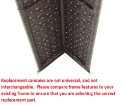 Riviera Sonoma Gazebo Canyon Stripe Replacement Canopy -Garden Oasis 810549319 7