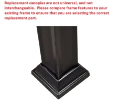 Windsor Dome Gazebo Beige Replacement Privacy Curtain Set -Garden Oasis 810549321 4