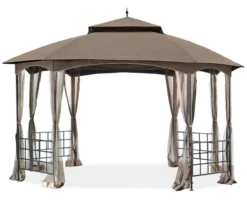 Newport Gazebo Replacement Riplock Canopy -Garden Oasis 810549326 6