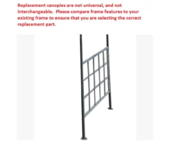 Newport Gazebo Replacement Riplock Canopy -Garden Oasis 810549328 5