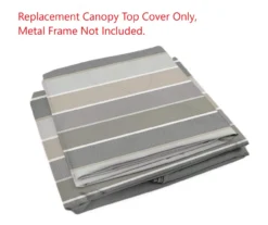 Somerset Gazebo Stone Stripe Replacement Canopy -Garden Oasis 810549340 21