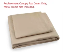 Dome Top Grill Gazebo Beige Replacement Canopy -Garden Oasis 810549341 31