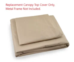Pinehurst Grill Gazebo Beige Replacement Canopy -Garden Oasis 810549353 21