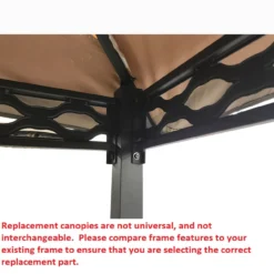 Pinehurst Grill Gazebo Replacement Riplock Canopy -Garden Oasis 810549357 4