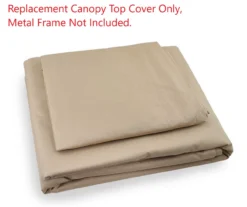 Augusta Gazebo Beige Replacement Canopy -Garden Oasis 810549365 21
