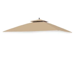Augusta Gazebo Beige Replacement Riplock Canopy -Garden Oasis 810549366 11
