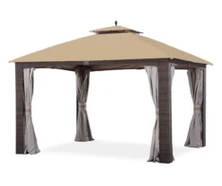 Augusta Gazebo Beige Replacement Riplock Canopy -Garden Oasis 810549366 31