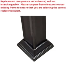 Windsor Dome Gazebo Replacement Riplock Canopy -Garden Oasis 810549376 5