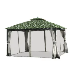 Windsor Dome Gazebo Palm Leaves Replacement Canopy -Garden Oasis 810549381 3