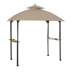 Windsor Grill Gazebo Beige Replacement Canopy -Garden Oasis 810549384 8