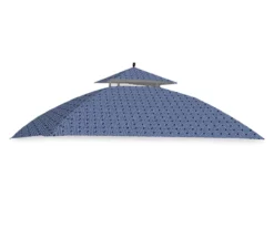 Windsor Grill Gazebo Midnight Blue Trellis Replacement Canopy -Garden Oasis 810549391 11