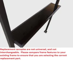 Windsor Grill Gazebo Palm Leaves Replacement Canopy -Garden Oasis 810549392 51