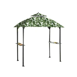 Windsor Grill Gazebo Palm Leaves Replacement Canopy -Garden Oasis 810549392 8