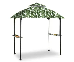 Windsor Grill Gazebo Palm Leaves Replacement Canopy -Garden Oasis 810549392 81