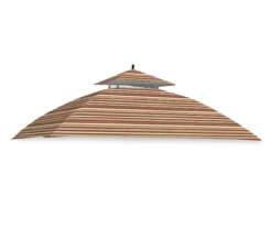 Windsor Grill Gazebo Canyon Stripe Replacement Canopy -Garden Oasis 810549393 11