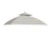 Windsor Grill Gazebo Stone Stripe Replacement Canopy -Garden Oasis 810549394 1
