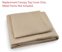 Southbay Gazebo Beige Replacement Canopy -Garden Oasis 810549395 21