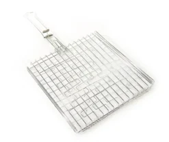 Flexible Grilling Basket With Folding Handle -Garden Oasis 810550108 1