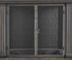 56.3" Eastlake Wood Burning Fireplace -Garden Oasis 810550372 2