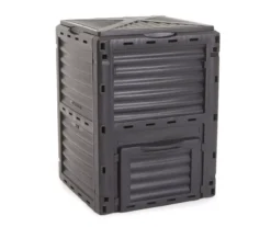 Black Plastic Composter -Garden Oasis 810555213 1