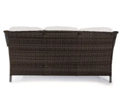 Real Living Rockbridge All-Weather Wicker Cushioned Patio Sofa & Ottoman Set -Garden Oasis 810555287 4